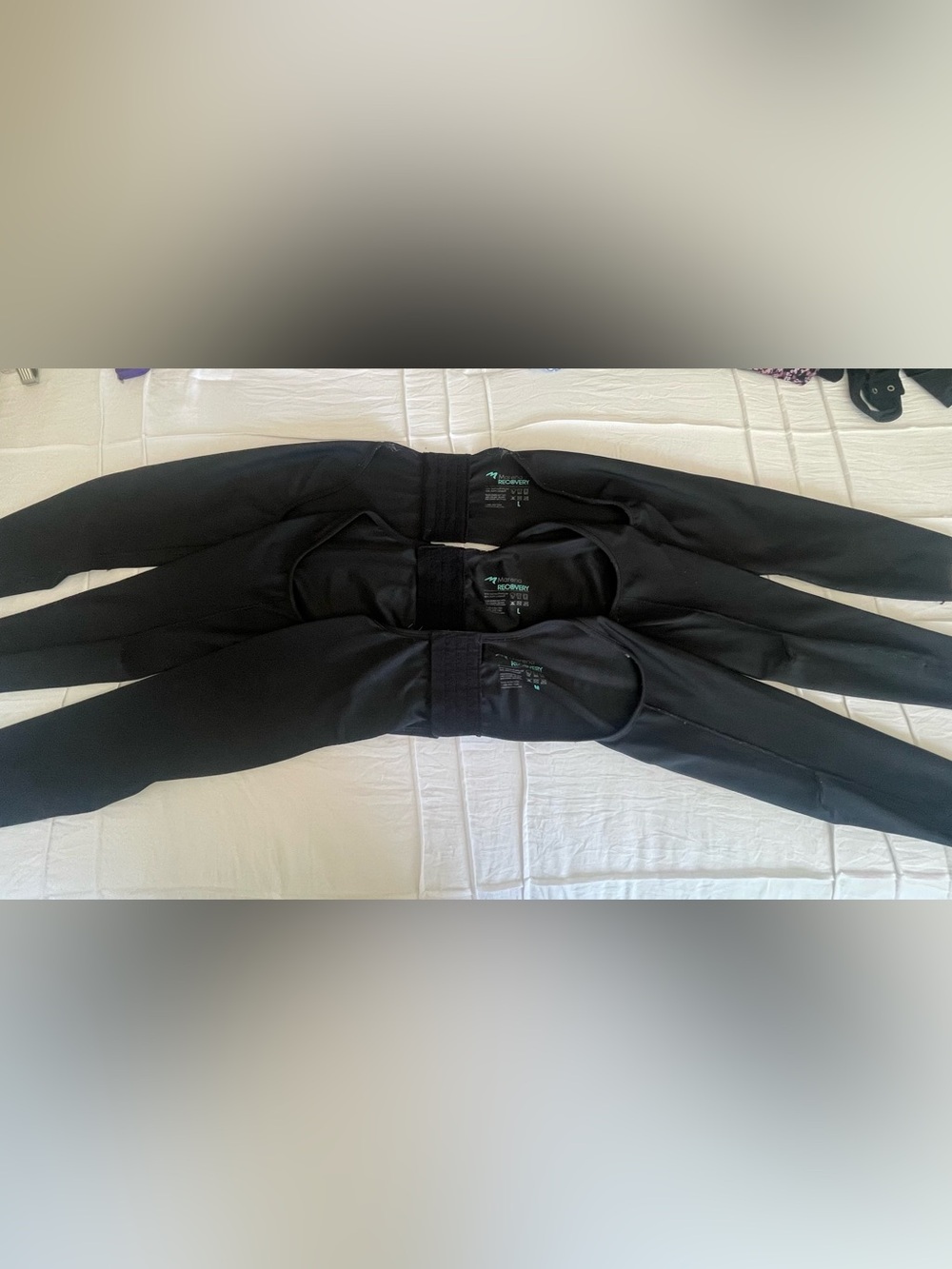 Set of 3 ea Marena Recovery Arm Garments 1 med, 2 large.